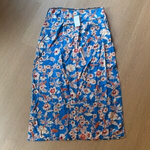 NWT Jessica Simpson Women's Jildie Tie String Side Slit Skirt size Large